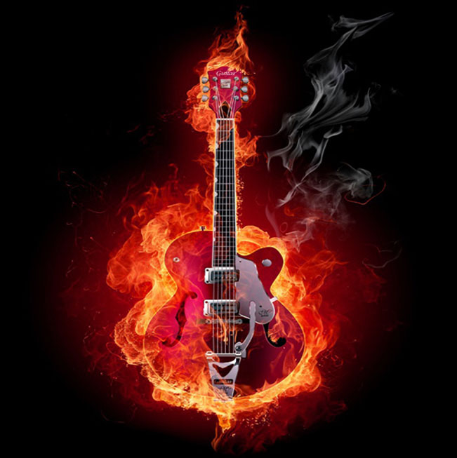 Red Guitar